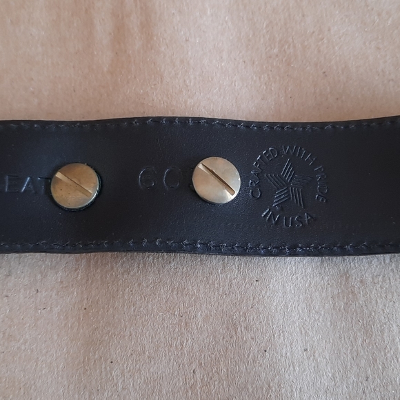 Leather belt - Picture 4 of 8